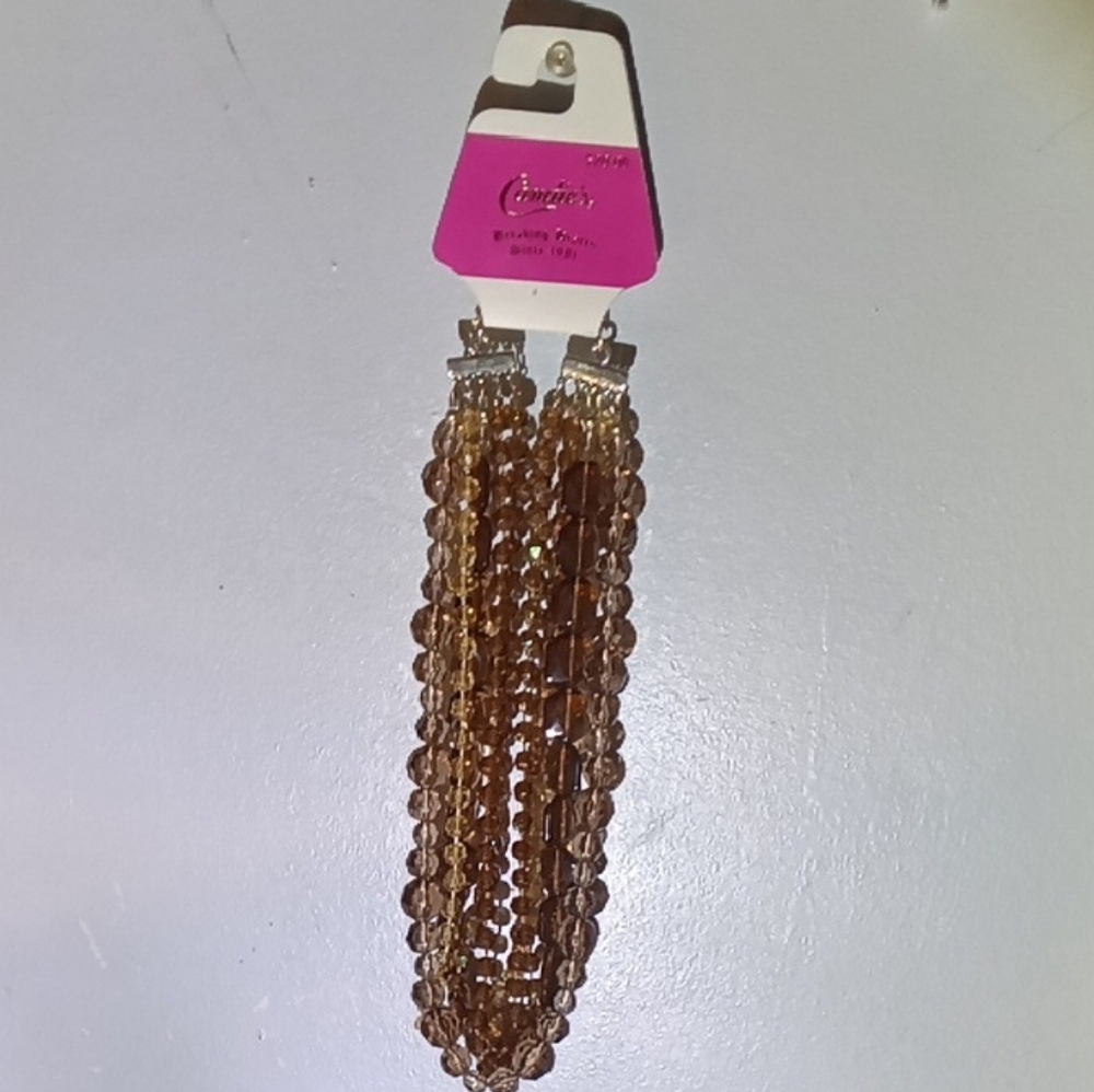 Kohl's Candies Brown Beaded Necklace